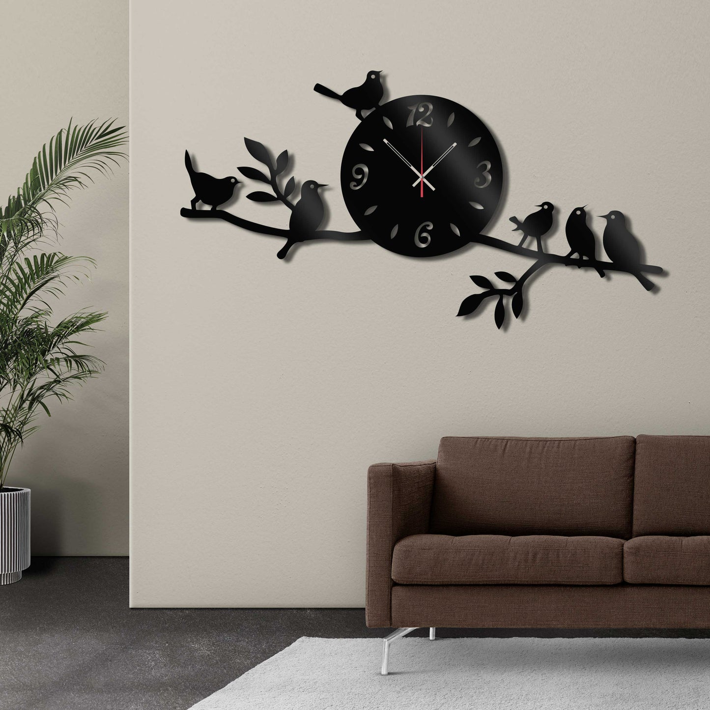Sparrow Wall Clock - Stylish Wall Clock for Home Decor