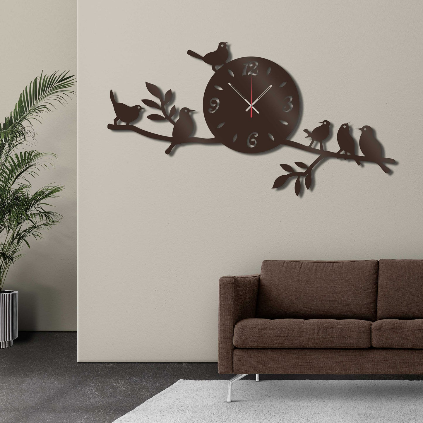 Sparrow Wall Clock - Stylish Wall Clock for Home Decor