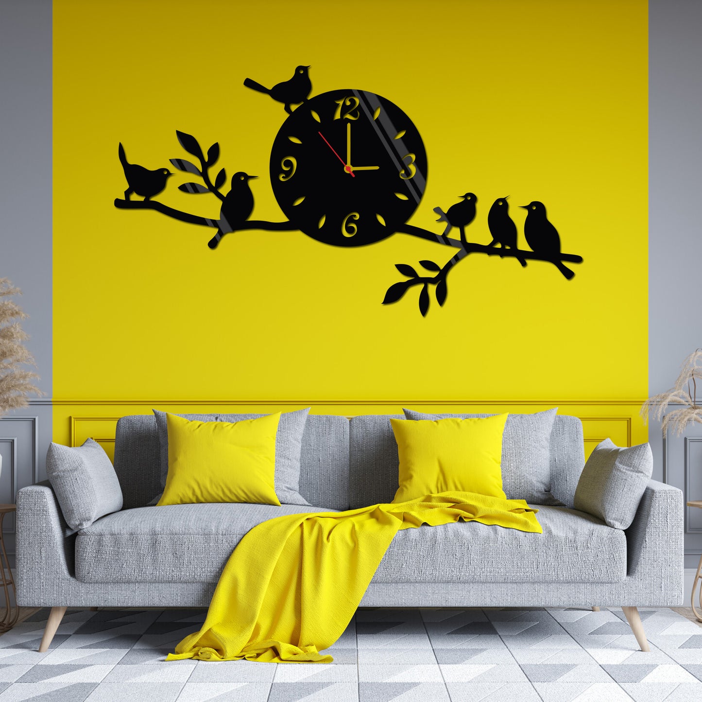 Sparrow Wall Clock - Stylish Wall Clock for Home Decor