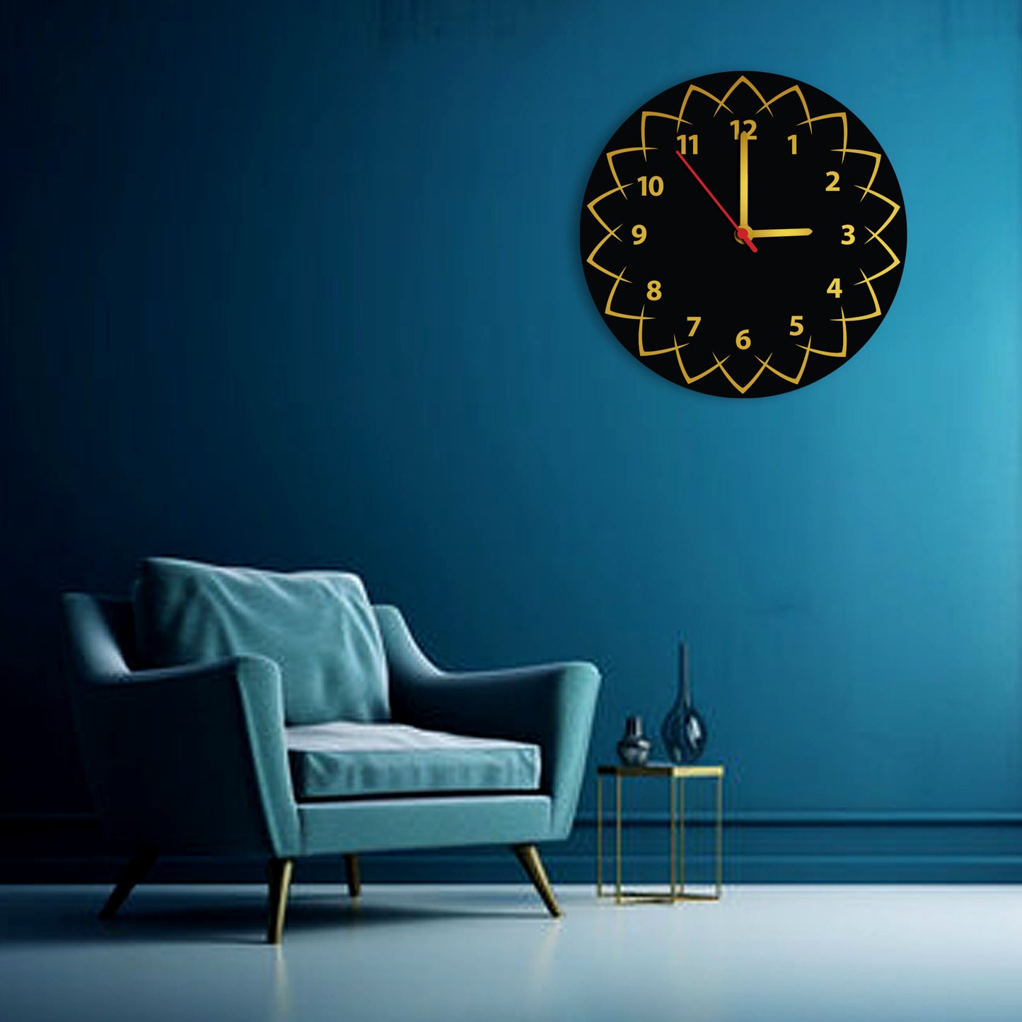 Wooden Wall Clock for Home - Stylish Wall Clock for Home Decor