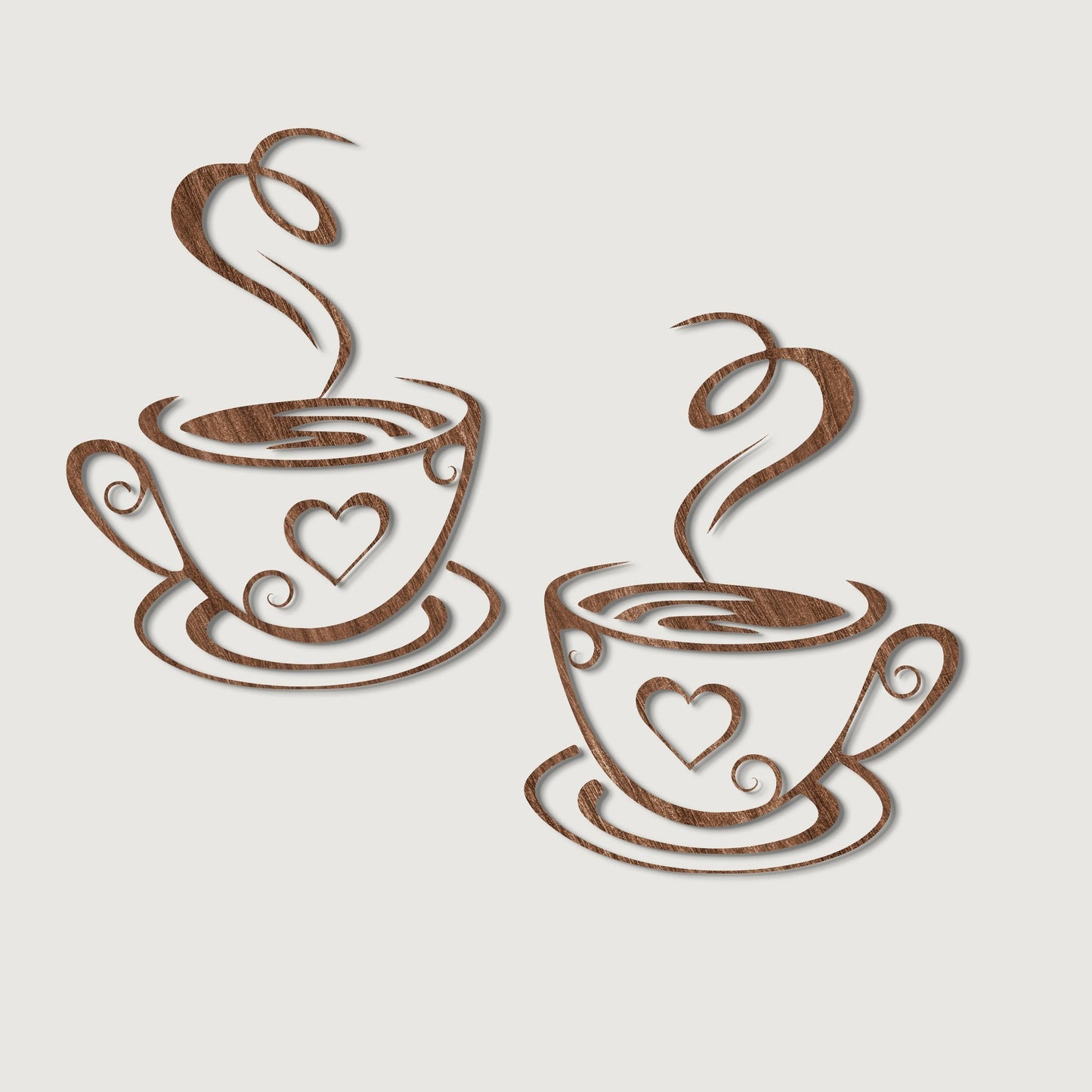 Life Eraser Coffee Cup Pattern Wall Stickers
