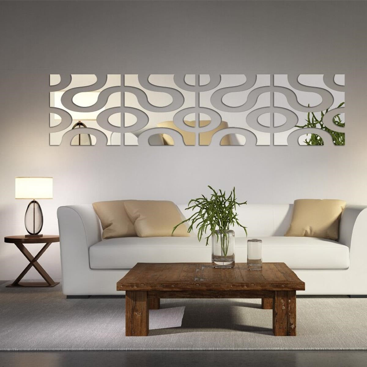 New Large Acrylic 3D Mirror Wall Decorative Art