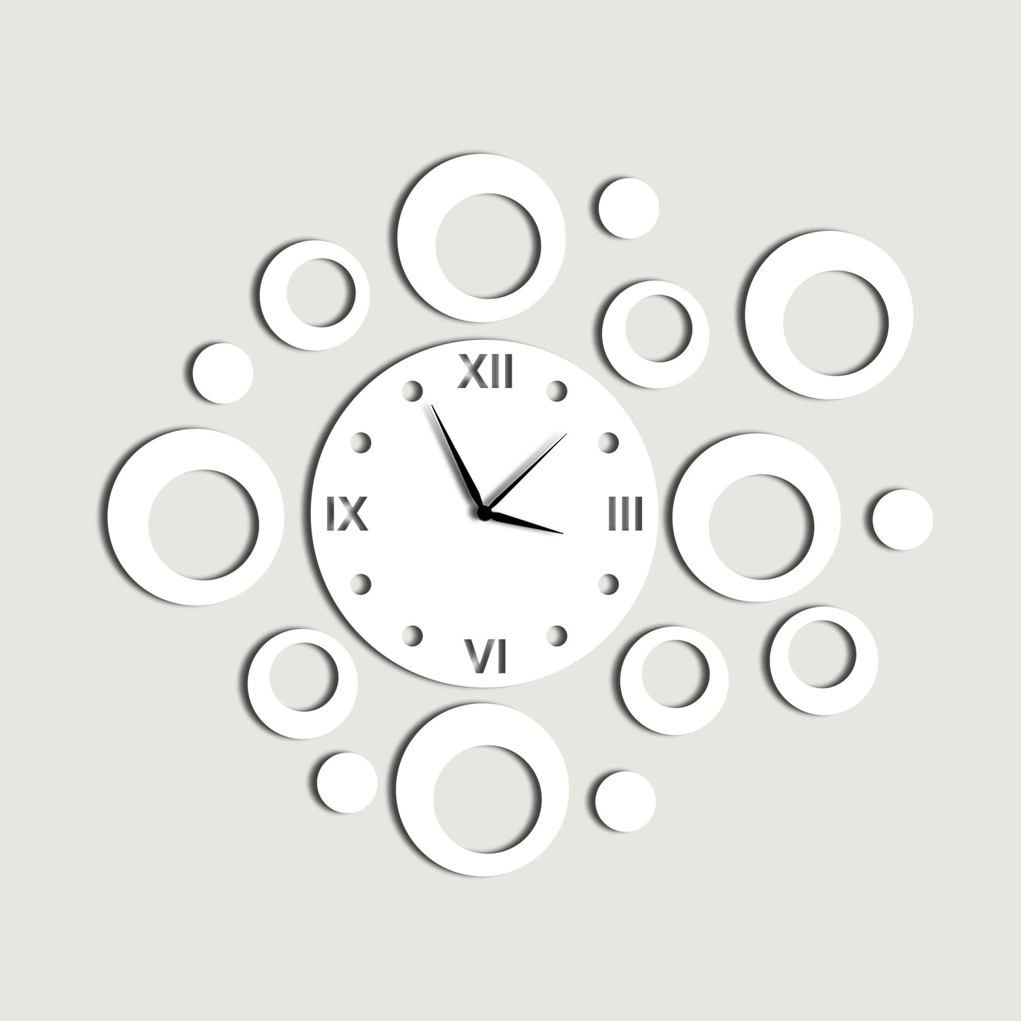 Wall clock Ring Wooden Wall Clock - Stylish Wall Clock for Home Decor