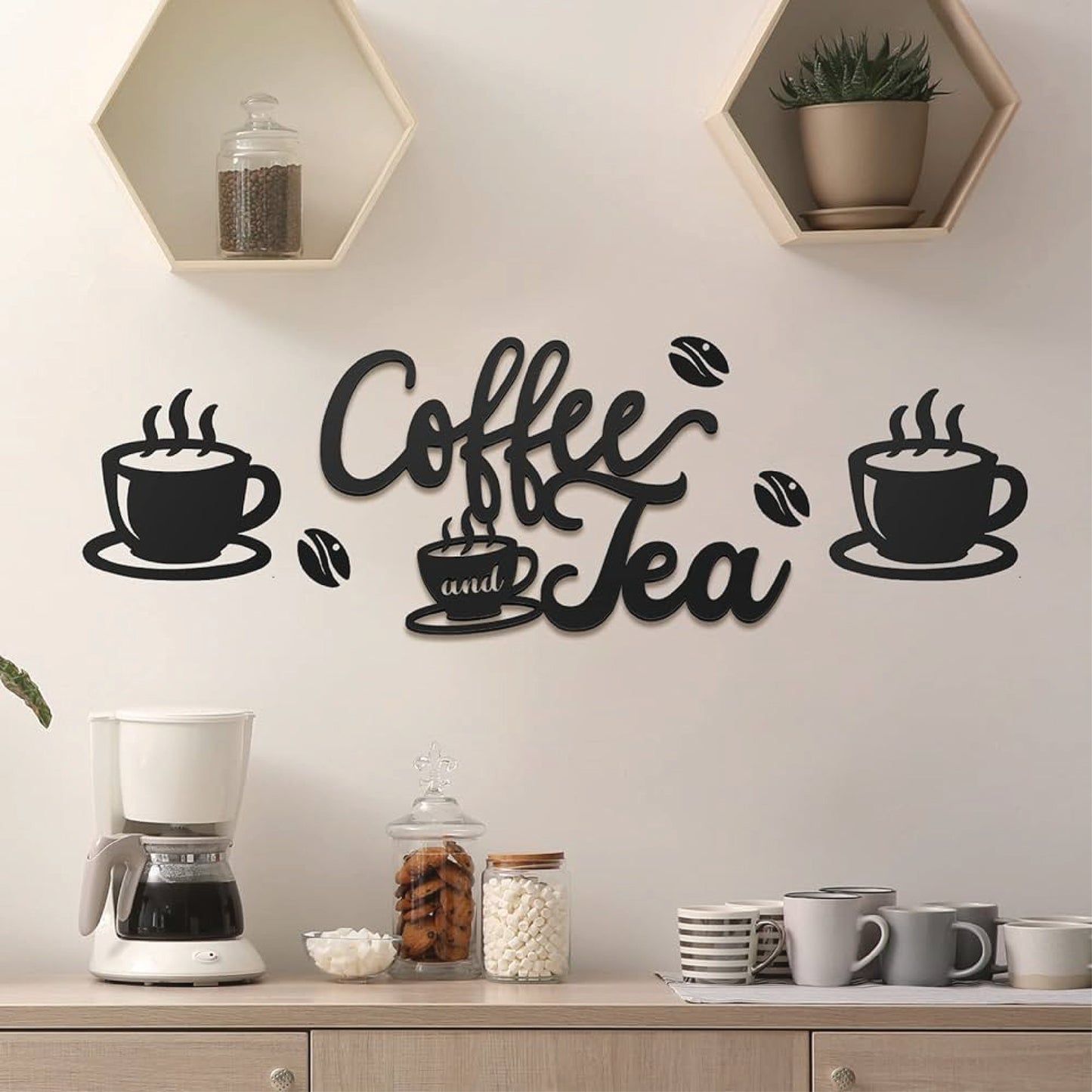 Ferraycle Coffee Bar Rustic Metal Sign Rustic Coffee Bar Hanging Wall