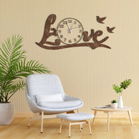 Beautiful "Timeless Love: Personalized Wall Clock for Rooms - Stylish Wall Clock for Home Decor