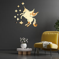 "UNICORN", Acrylic Mirror wall art