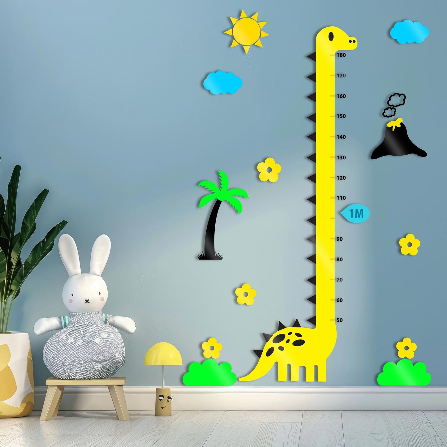 Baby Dinosaur Acrylic Wall Art