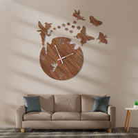 Fairy crystal clear elegance wall clock - Stylish Wall Clock for Home Decor