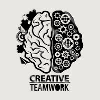 Teamwork Brain Gear Creative Office Decor Wall Stickers