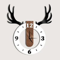 Decorate Your Life Deer Pendulum Wall Clock - Stylish Wall Clock for Home Decor
