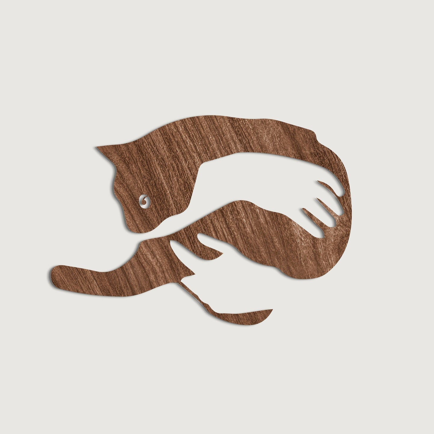 Creative Hugging Cat Wall art