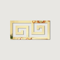 Acrylic Borders, Acrylic Border Mirror Wall Stickers