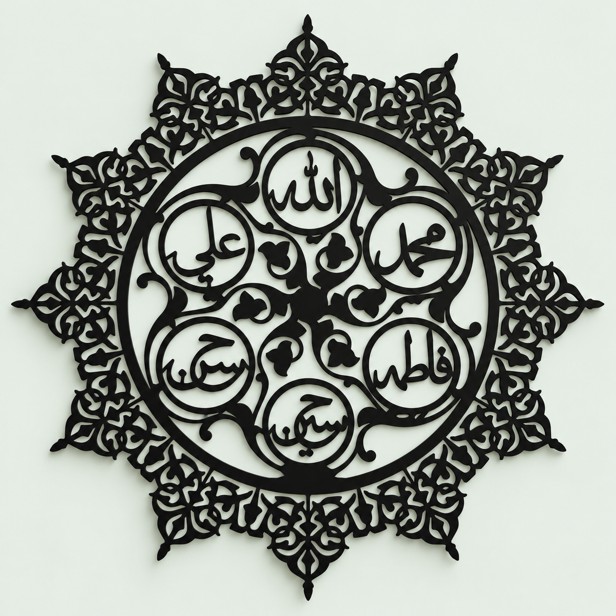 Panjtan Pak - Ahl al-Bayt Islamic Wall Art