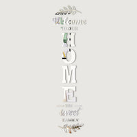 Acrylic Home Letter Sign Mirror Wall Stickers