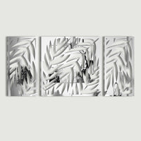 Decorative Leaves Acrylic Wall Art