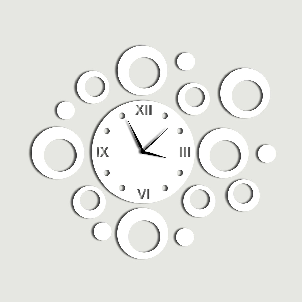 Wall clock Ring Wooden Wall Clock - Stylish Wall Clock for Home Decor