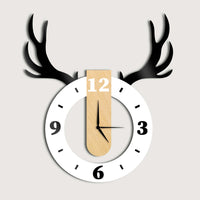Decorate Your Life Deer Pendulum Wall Clock - Stylish Wall Clock for Home Decor